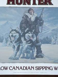lot 264 image: Seagrams Canadian Hunter Mirrored Framed Art
