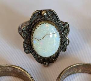 lot 431 image: Sterling Silver Rings