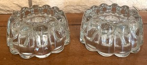 lot 416 image: Crystal and Glass Candle Holders