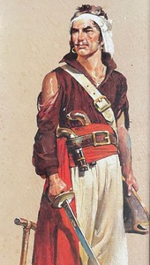 lot 429 image: Vintage Pirate Art