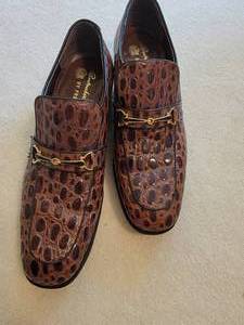lot 98 image: Vintage Freeman Bootmaker Guild Mens Dress Shoes, 9.5