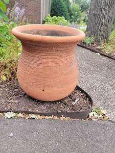 lot 38 image: Large Terracotta Jug Planter