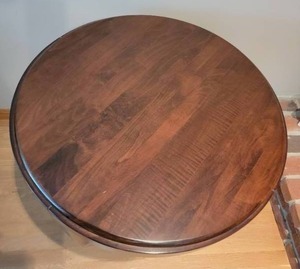 lot 4 image: Art Deco Drum Side Table