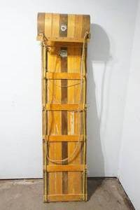wood tobaggon