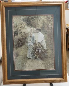 Down by the Garden Path print