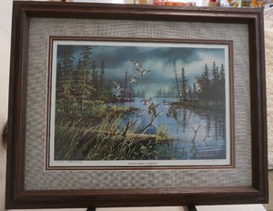 Come Rain or Shine print