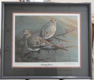 Morning Doves print