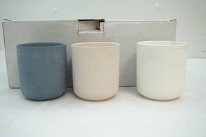 soil and style flower pots