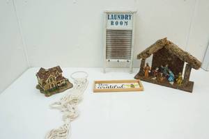 nativty scene, home decor