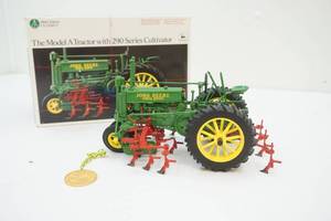 john deere model A tractor with 290 series cultivator