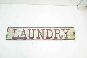 laundry sign