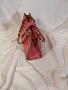 Emilie M Pink Leather Purse