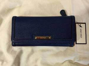 Nine West Trifold Checkbook Wallet (Brand New with Tags)