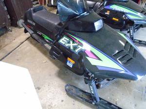 1992 Artic Cat EXT 550 liquid cooled with reverse. Good runner. Has been sitting awhile. As shown.