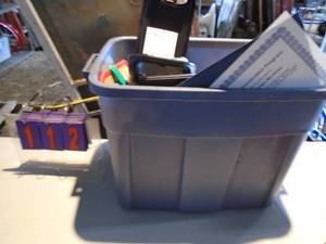 Lot of wahl trimmer, beads, hair straightener & other treasures. As shown.
