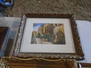 Assorted pictures & frames. As shown.