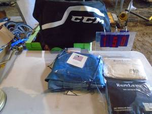 Queen size sheets in ccm bag. As shown.