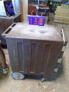 Cambro insulated food cart. 25 x 38 x 32. As shown.
