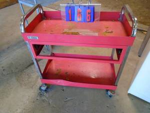 Roll around tool cart. As shown.
