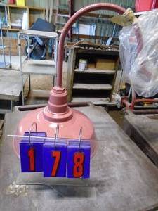 New vintage style light fixture. As shown.