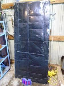 Fire door 80 x 36 x 1 14 with roller. As shown.
