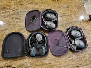 Set Of Three Bose Headphones