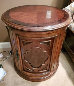Bernhardt Round Nightstand