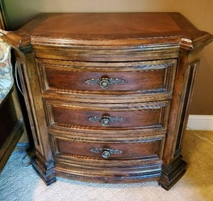 Three-Drawer Bernhardt Nightstand