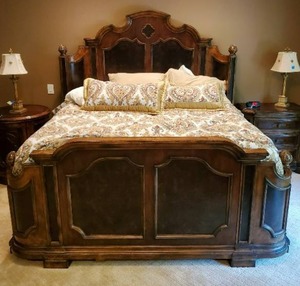 King Size Bed By Bernhardt