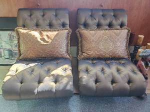 Pair Of Marge Carson Chairs