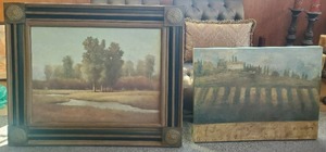 Two Pieces Of Artwork From Uttermost