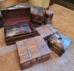Collection Of ChestsBoxes