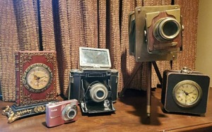 Clock And Camera Dcor