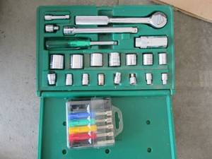 lot 14 image: S-K socket set in case (see photos ...