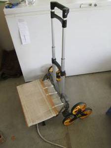 lot 28 image: Up cart with adjustable handle (see...