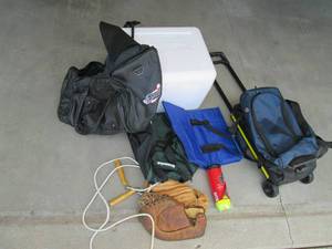 lot 60 image: Sporting goods lot includes dual bo...