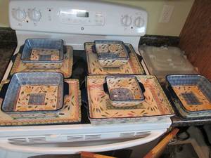 lot 86 image: 7pc Temp-tations cookware set wlid...