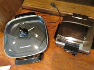 lot 125 image: Toastmaster electric fry pan wlid ...