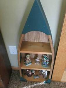 lot 134 image: Row boat display shelf  contents 1...