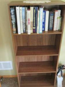 lot 135 image: Bookcase  contents 23.759.75...