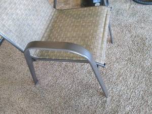 lot 138 image: 2 patio chairs 23W30D40.5H...