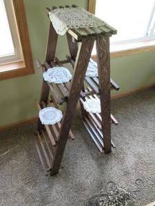 lot 140 image: Ornate plant or knick knack stand 1...