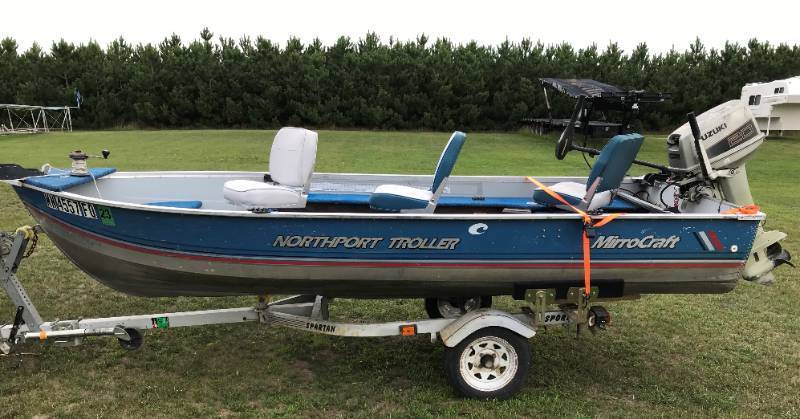 1989 MirroCraft Boat wTrailer
