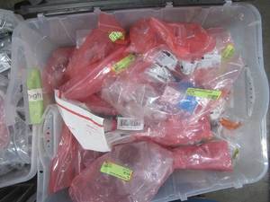 lot 813 image: WHOLESALE BINS OF CABINET HARDWARE (SEE PHOTOS)