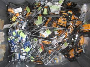 lot 816 image: WHOLESALE BINS OF SOCKETS, WRENCHES, & OTHER MISC. TOOLS (SEE PHOTOS)