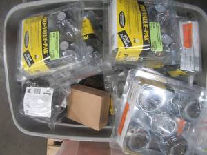 lot 846 image: WHOLESALE BINS OF PLUMBING, DECK ACCESSORIES, MISC ITEMS (SEE PHOTOS)