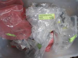 lot 847 image: WHOLESALE BINS OF CABINET HARDWARE (SEE PHOTOS)