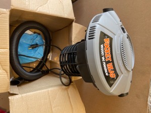 Bucket Head 5 Gal. 1.75-Peak HP WetDry Shop Vacuum Powerhead with Filter Bag and Hose (compatible with 5 Gal. Homer Bucket)