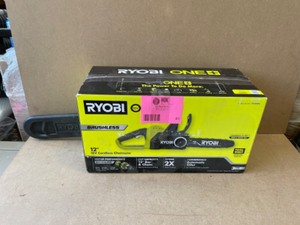 RYOBI ONE 18V Brushless 12 in. Cordless Battery Chainsaw (Tool Only)