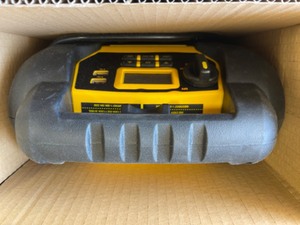 DEWALT 1400 Peak Amp Portable Car Jump Starter with Digital Compressor